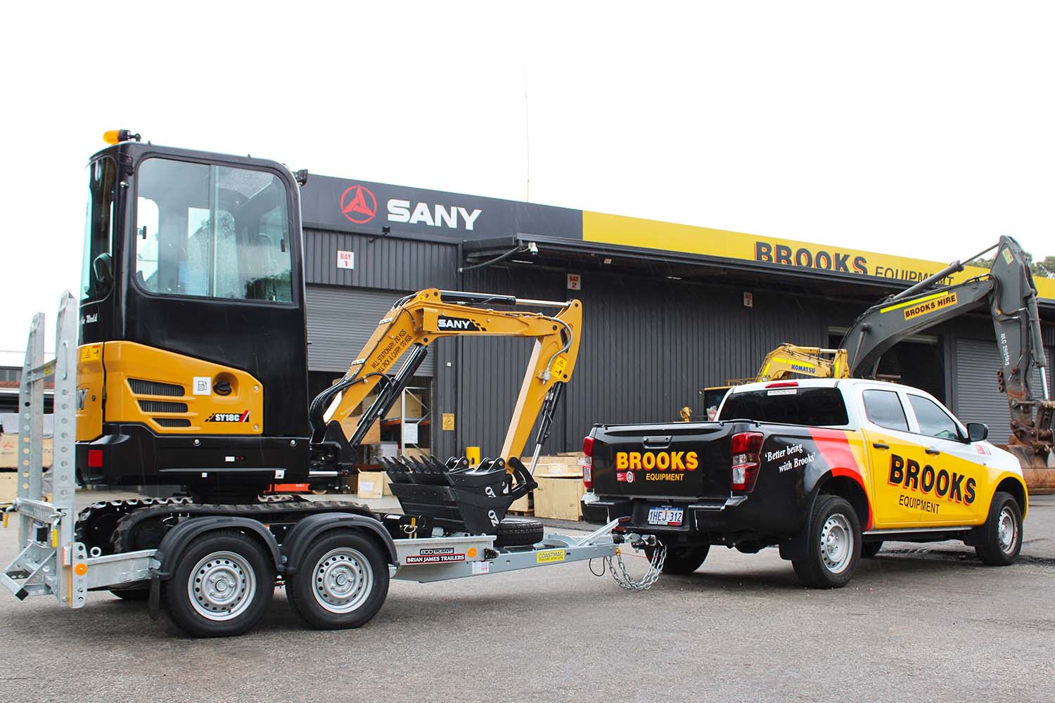 Brooks Equipment YOU ASKED, SO WE DELIVERED!